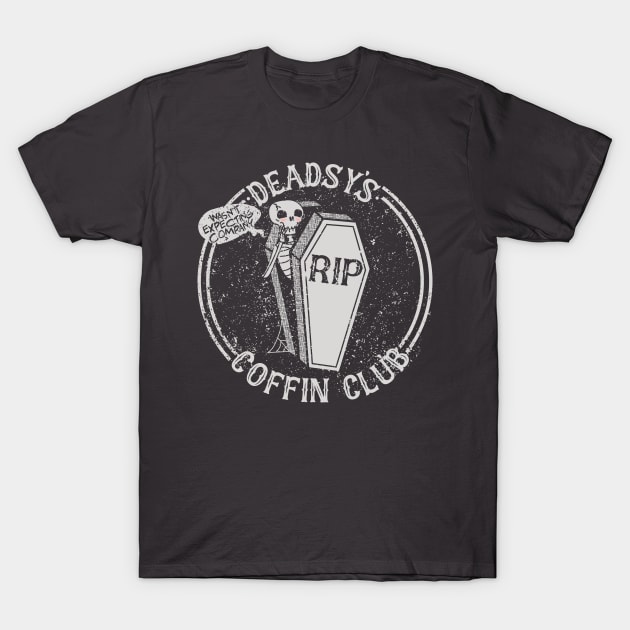 Deadsy's Coffin Club T-Shirt by Perpetual Brunch